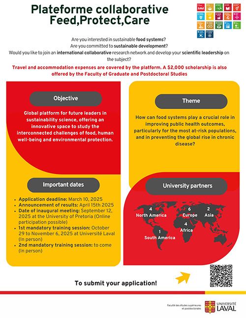 visuel avec les informations sur le recrutement de la deuxième cohorte