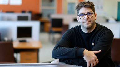 David Beauchemin, doctorant en informatique à la Faculté des sciences et de génie