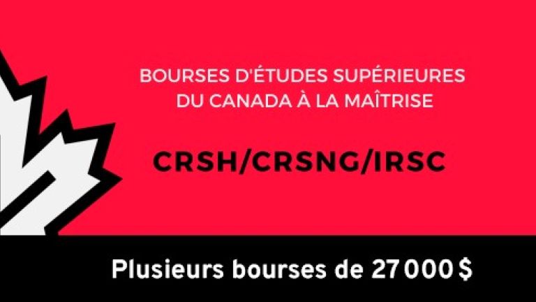 montage visuel sur les bourses d'études supérieures